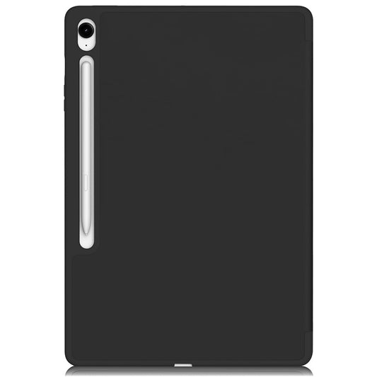 Fodral för Samsung Galaxy Tab S10 FE+, Techsuit, Flex Trifold, Svart
