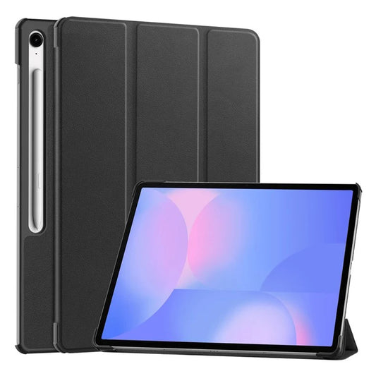Fodral för Samsung Galaxy Tab S10 FE+, Techsuit, FoldPro, Svart