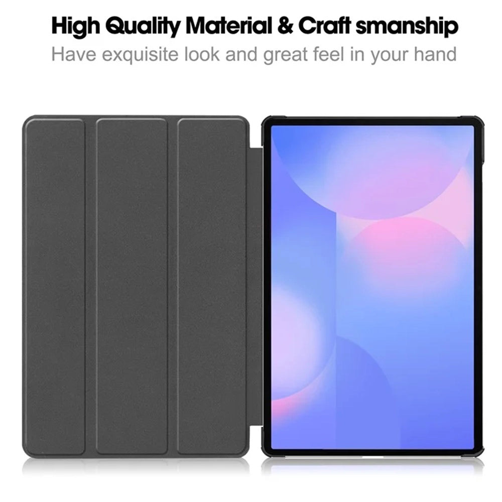 Fodral för Samsung Galaxy Tab S10 FE+, Techsuit, FoldPro, Röd
