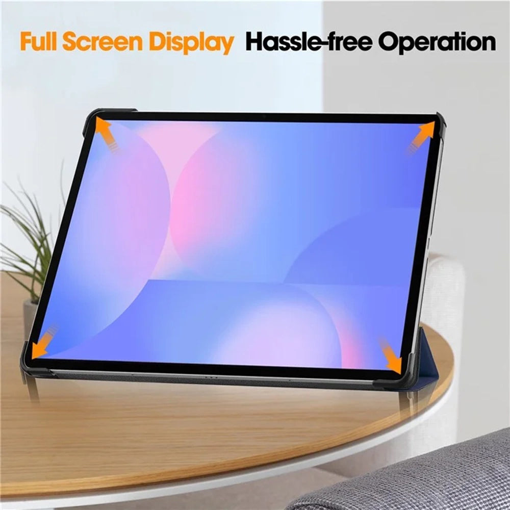 Fodral för Samsung Galaxy Tab S10 FE+, Techsuit, FoldPro, Röd