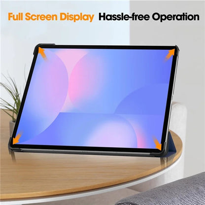 Fodral för Samsung Galaxy Tab S10 FE+, Techsuit, FoldPro, Röd