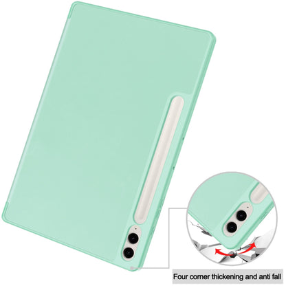 Fodral för Samsung Galaxy Tab S10+ / Tab S9+, Techsuit, Flex Trifold, Rosa