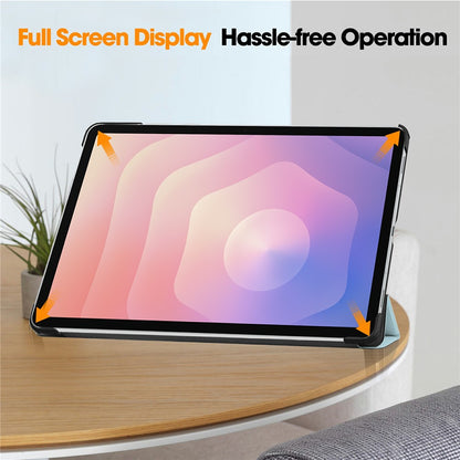 Fodral för Samsung Galaxy Tab S11, Techsuit, FoldPro Unicorn, Flerfärgad