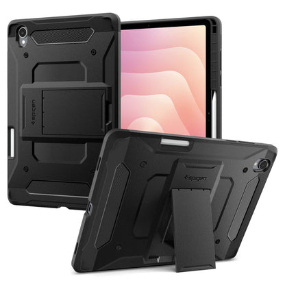 Fodral för Samsung Galaxy Tab S12 Plus, Spigen, Tough Armor Pro, Svart ACS11827