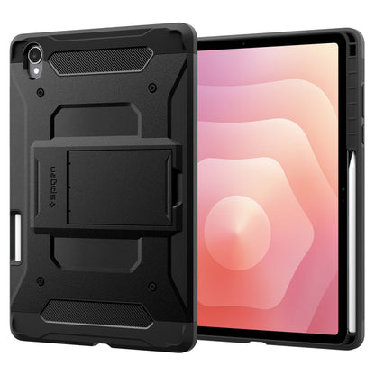 Fodral för Samsung Galaxy Tab S12 Plus, Spigen, Tough Armor Pro, Svart ACS11827