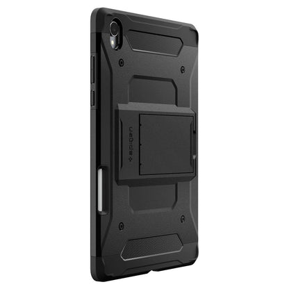 Fodral för Samsung Galaxy Tab S12 Plus, Spigen, Tough Armor Pro, Svart ACS11827