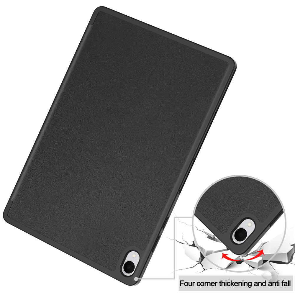 Fodral för Samsung Galaxy Tab S12 Plus, Techsuit, Flex Trifold, Svart