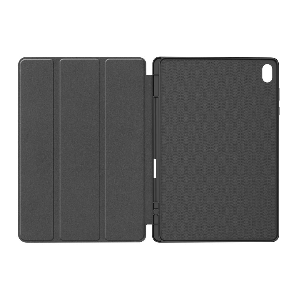 Fodral för Samsung Galaxy Tab S12 Plus, Techsuit, Flex Trifold, Svart