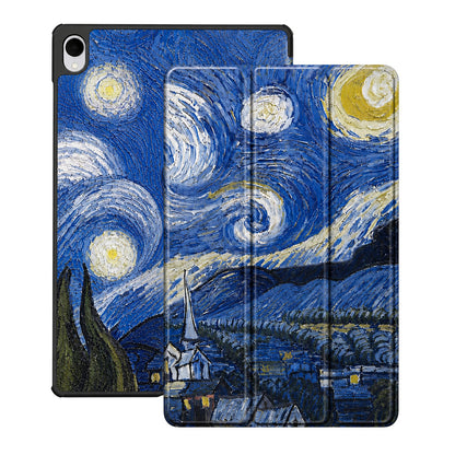 Fodral för Samsung Galaxy Tab S12 Plus, Techsuit, FoldPro Starry Night, Flerfärgad