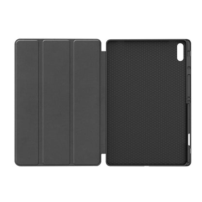 Fodral för Samsung Galaxy Tab S12 Ultra / Tab S11 Ultra, Techsuit, Flex Trifold, Grå