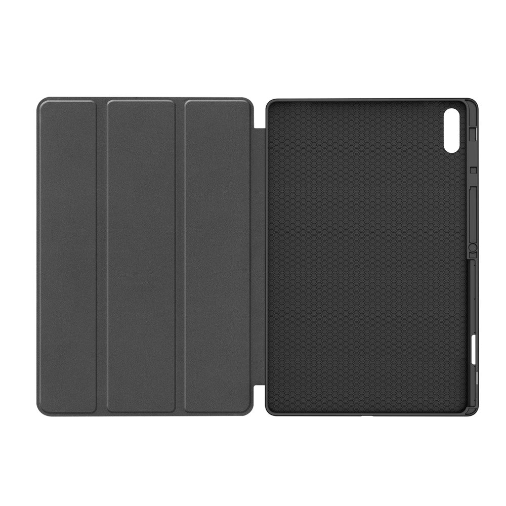Fodral för Samsung Galaxy Tab S12 Ultra / Tab S11 Ultra, Techsuit, Flex Trifold, Rosa