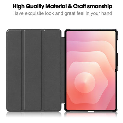 Fodral för Samsung Galaxy Tab S12 Ultra / Tab S11 Ultra, Techsuit, FoldPro Galaxy, Flerfärgad