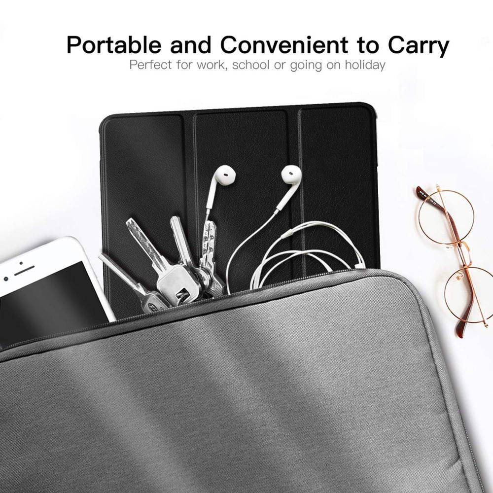 Fodral för Samsung Galaxy Tab S5e, Techsuit, FoldPro, Svart