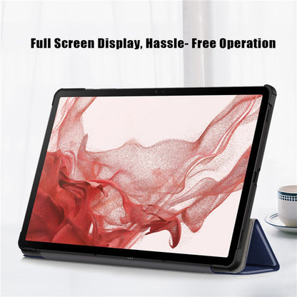 Fodral för Samsung Galaxy Tab S9 FE / Tab S9 / Tab S10 FE, Techsuit, FoldPro, Blå