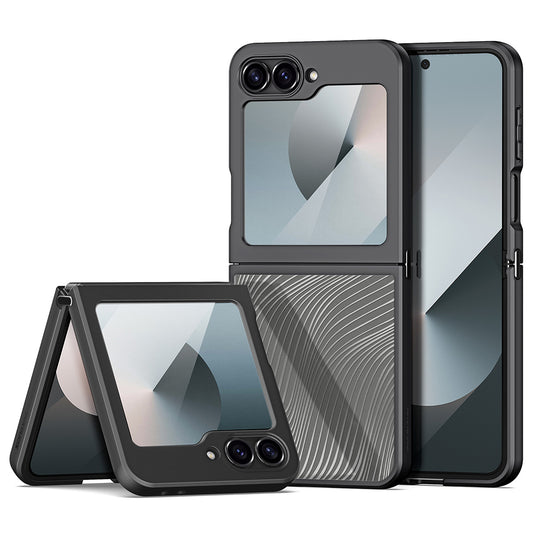Fodral för Samsung Galaxy Z Flip6 F741, DUX DUCIS, Aimo, Svart