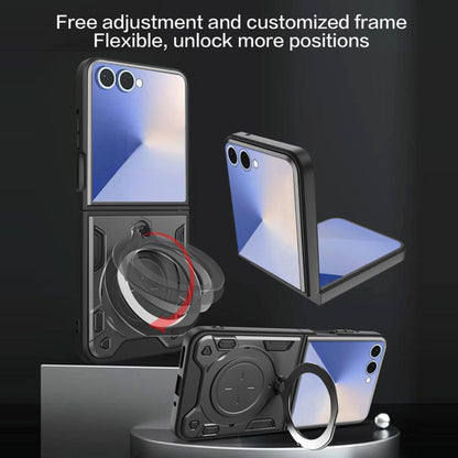 Fodral för Samsung Galaxy Z Flip7 F766, Techsuit, CamGuard Pro, Lila
