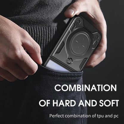 Fodral för Samsung Galaxy Z Flip7 F766, Techsuit, CamGuard Pro, Röd