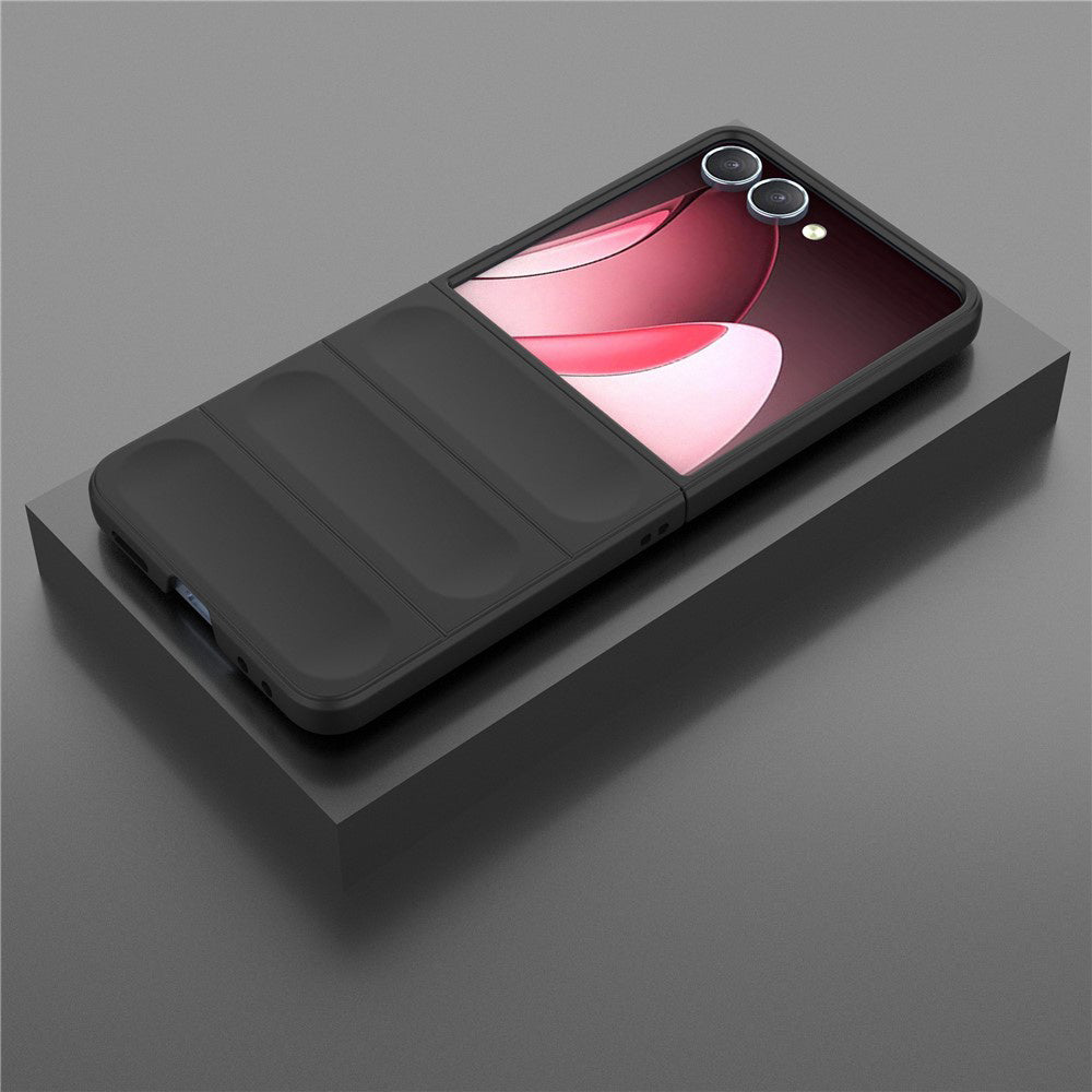 Fodral för Samsung Galaxy Z Flip7 F766, Techsuit, Magic Shield, Röd