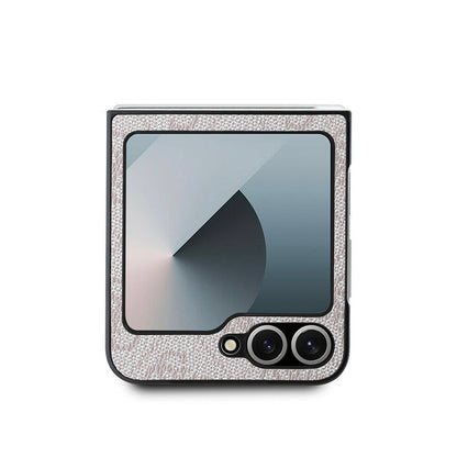 Fodral för Samsung Galaxy Z Flip7 FE F761 / Z Flip6 F741, Guess, 4G Metal Logo, Rosa