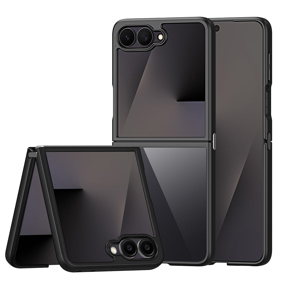 Fodral för Samsung Galaxy Z Flip8 F776, DUX DUCIS, Aimo, Svart
