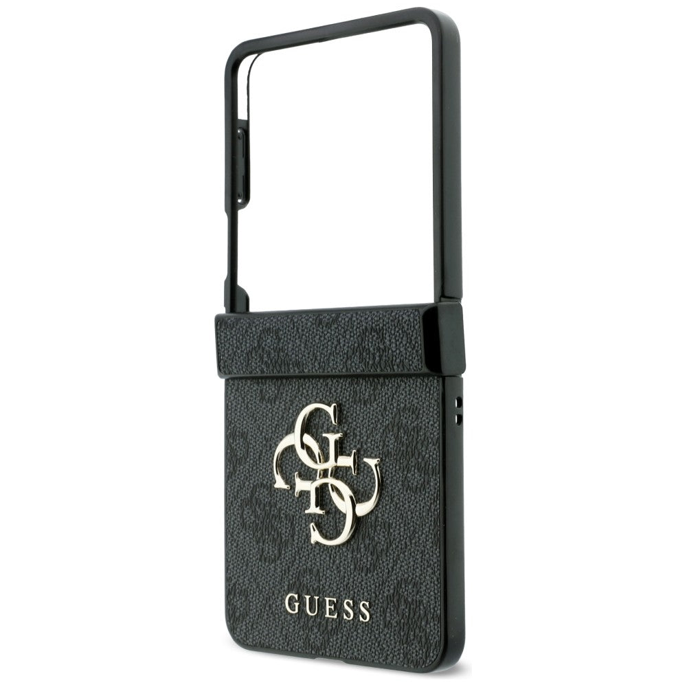 Fodral för Samsung Galaxy Z Flip8 F776, Guess, 4G Big Logo, Svart