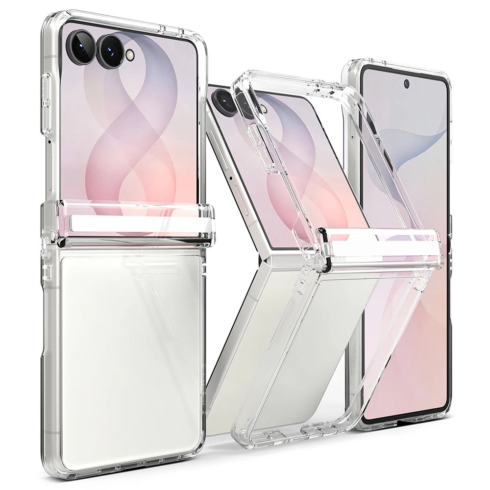 Fodral för Samsung Galaxy Z Flip8 F776, Ringke, Fusion Flap, Transparent