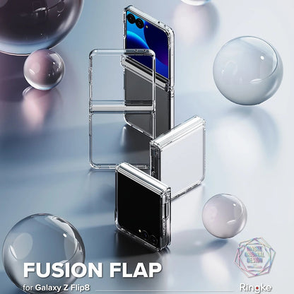 Fodral för Samsung Galaxy Z Flip8 F776, Ringke, Fusion Flap, Transparent