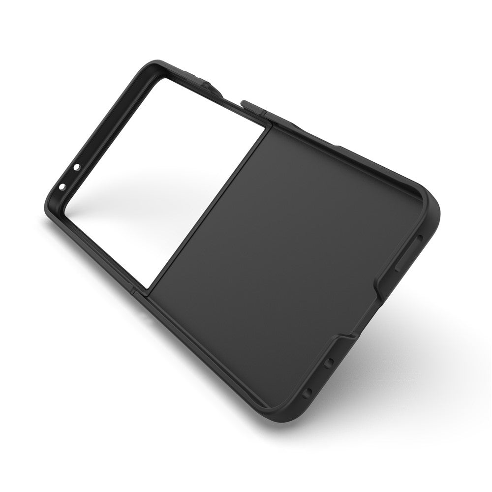 Fodral för Samsung Galaxy Z Flip8 F776, Techsuit, Magic Shield, Svart