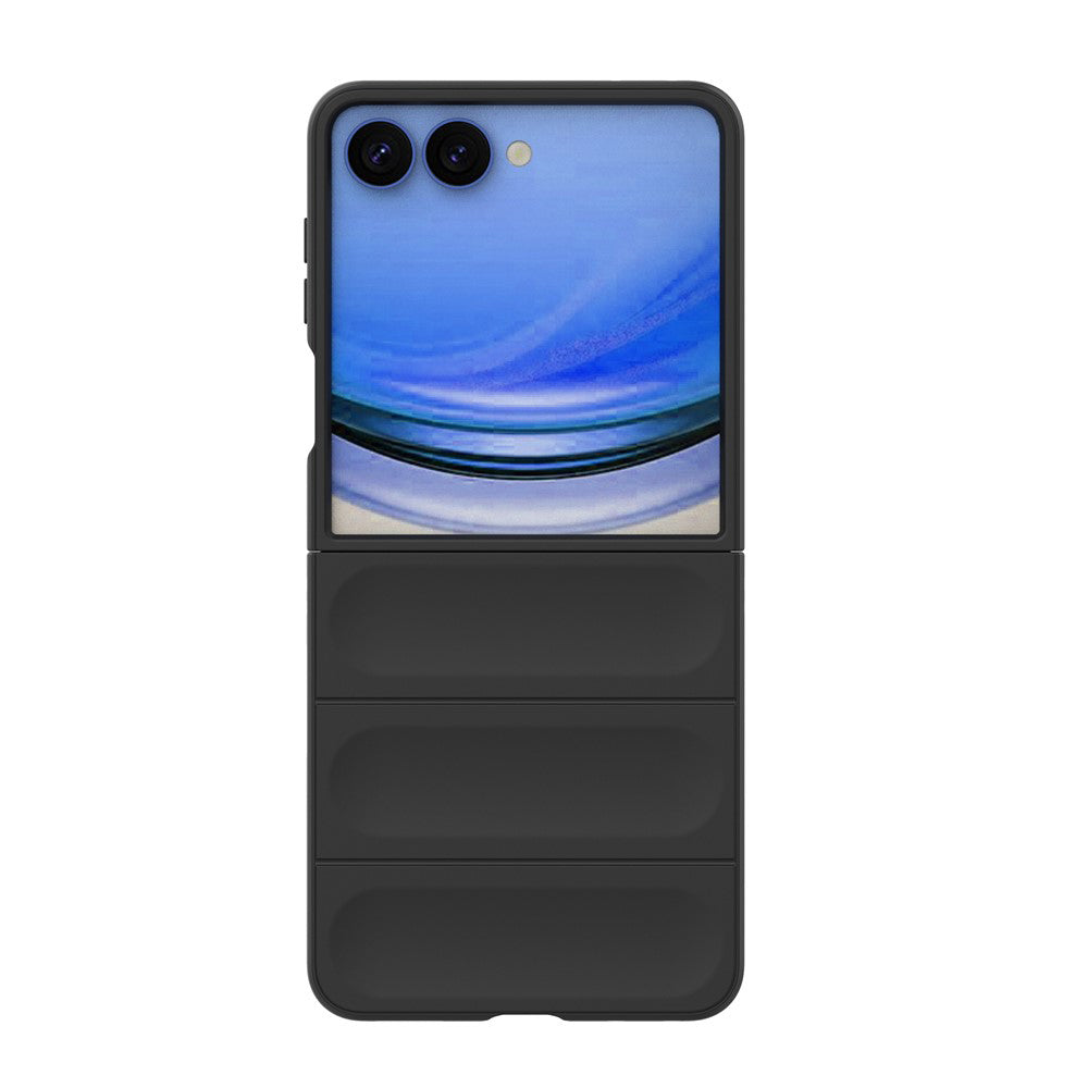 Fodral för Samsung Galaxy Z Flip8 F776, Techsuit, Magic Shield, Svart