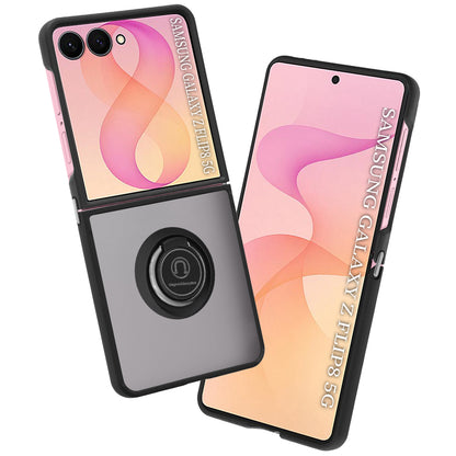 Fodral för Samsung Galaxy Z Flip8 F776 / Z Flip7 F766, Techsuit, Glinth, Svart