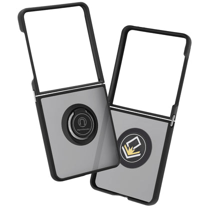 Fodral för Samsung Galaxy Z Flip8 F776 / Z Flip7 F766, Techsuit, Glinth, Svart