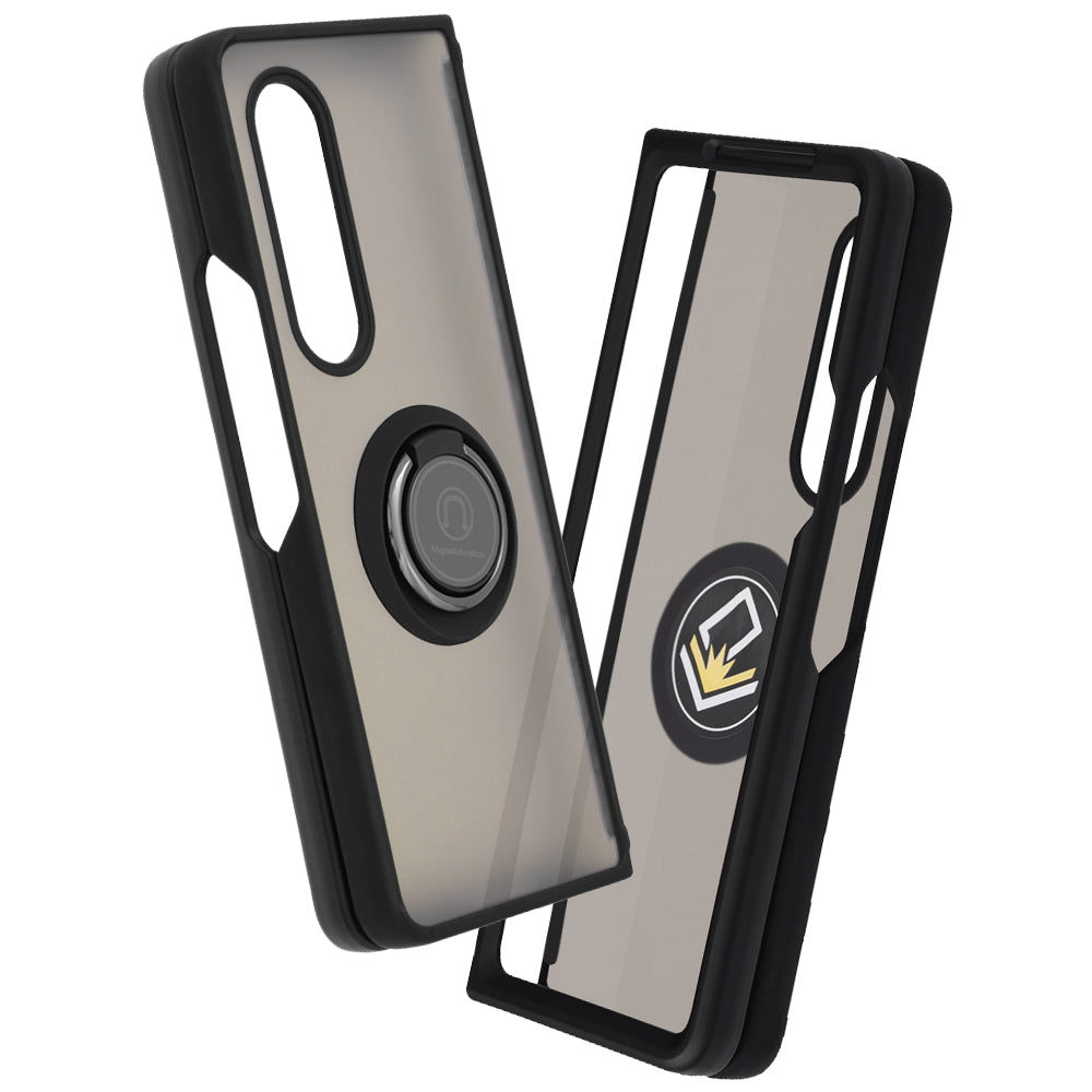 Fodral för Samsung Galaxy Z Fold3 5G F926, Techsuit, Glinth, Svart