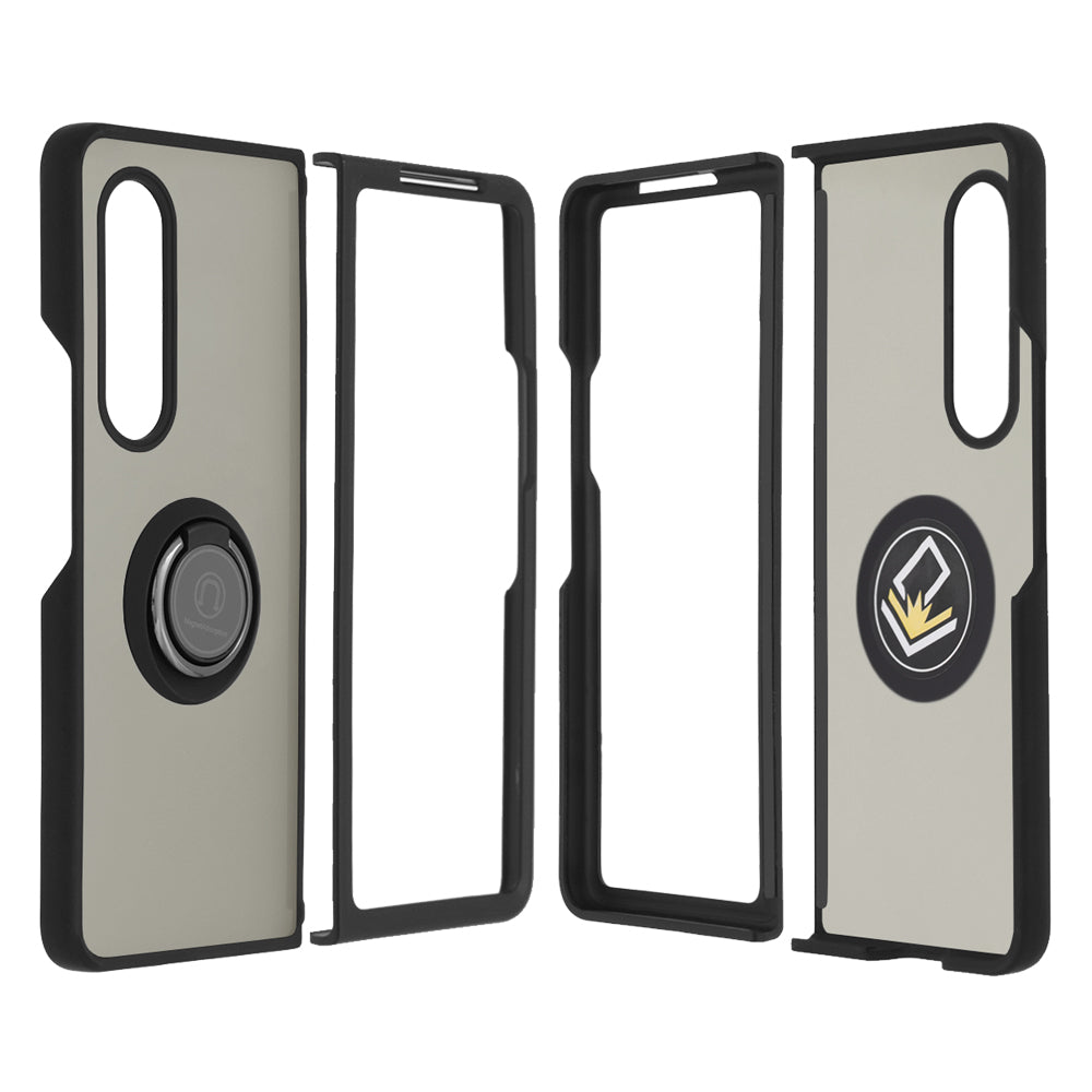 Fodral för Samsung Galaxy Z Fold3 5G F926, Techsuit, Glinth, Svart