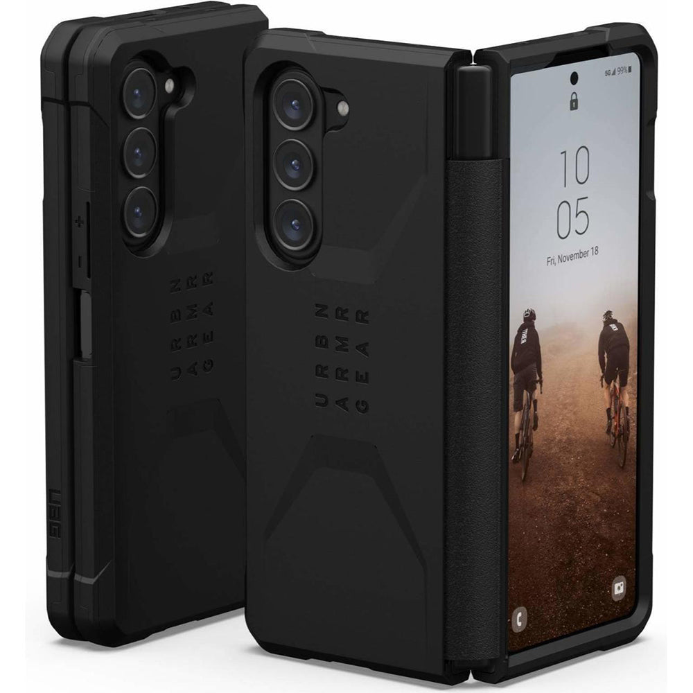 Skyddsfodral för Samsung Galaxy Z Fold5 F946, Urban Armor Gear, Civilian, Svart