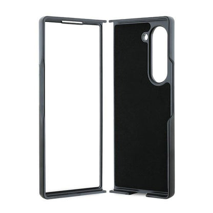 Case for Samsung Galaxy Z Fold6 F956, Karl Lagerfeld, Saffiano Karl & Choupette Metal, Black