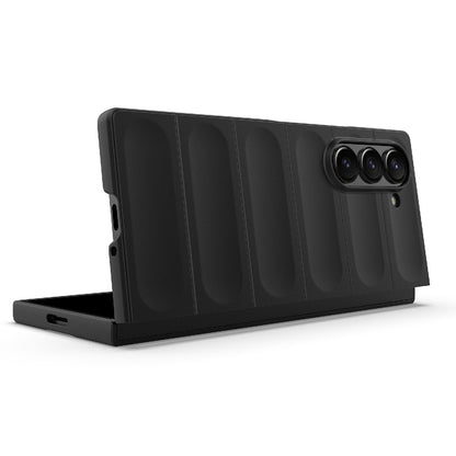 Fodral för Samsung Galaxy Z Fold6 F956, Techsuit, Magic Shield, Vinröd