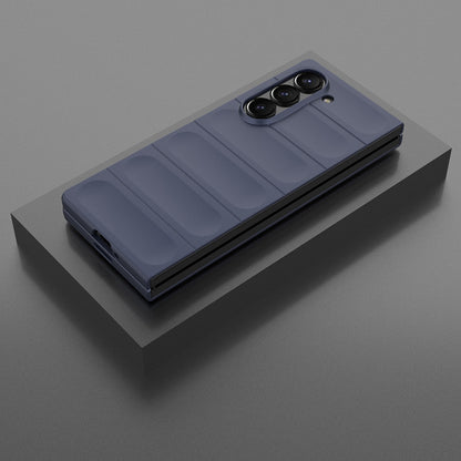 Fodral för Samsung Galaxy Z Fold6 F956, Techsuit, Magic Shield, Vinröd