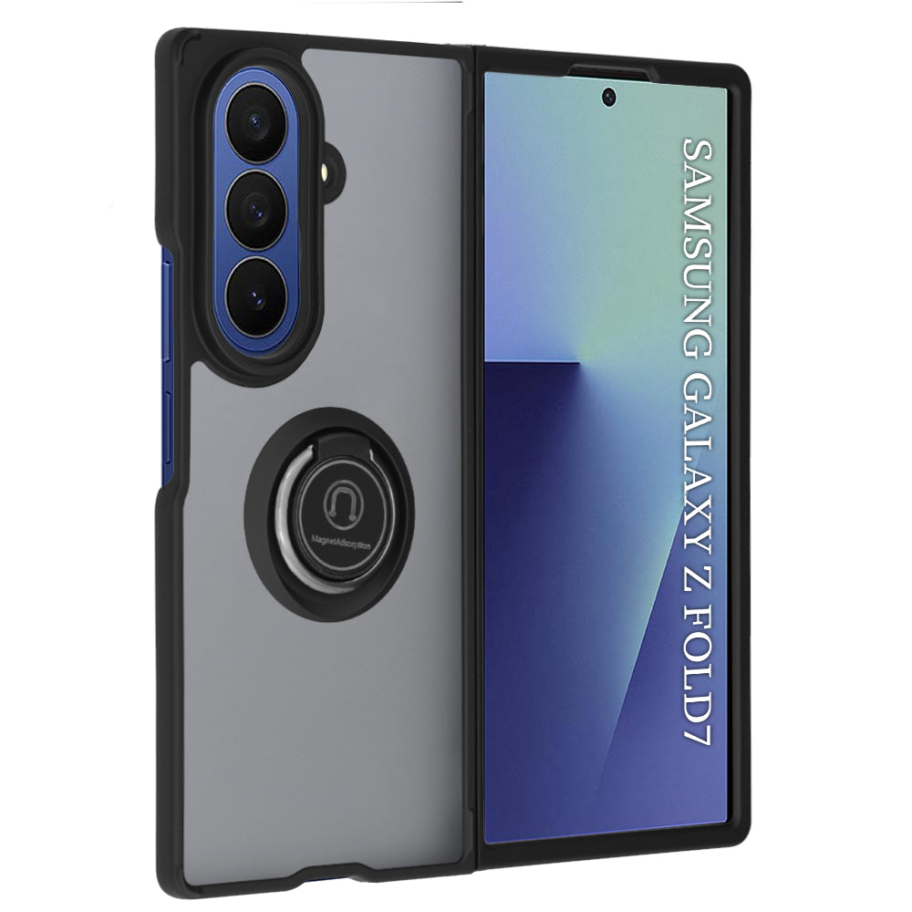 Fodral för Samsung Galaxy Z Fold7 F966, Techsuit, Glinth, Svart