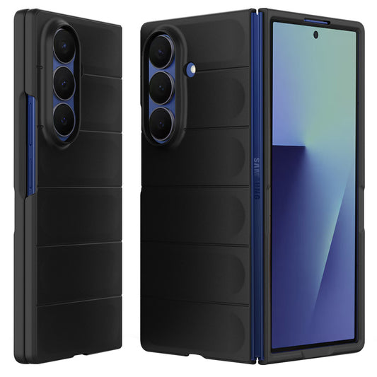 Fodral för Samsung Galaxy Z Fold7 F966, Techsuit, Magic Shield, Svart