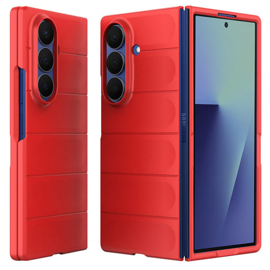 Fodral för Samsung Galaxy Z Fold7 F966, Techsuit, Magic Shield, Röd