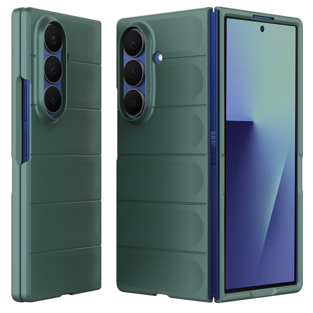 Fodral för Samsung Galaxy Z Fold7 F966, Techsuit, Magic Shield, Grön
