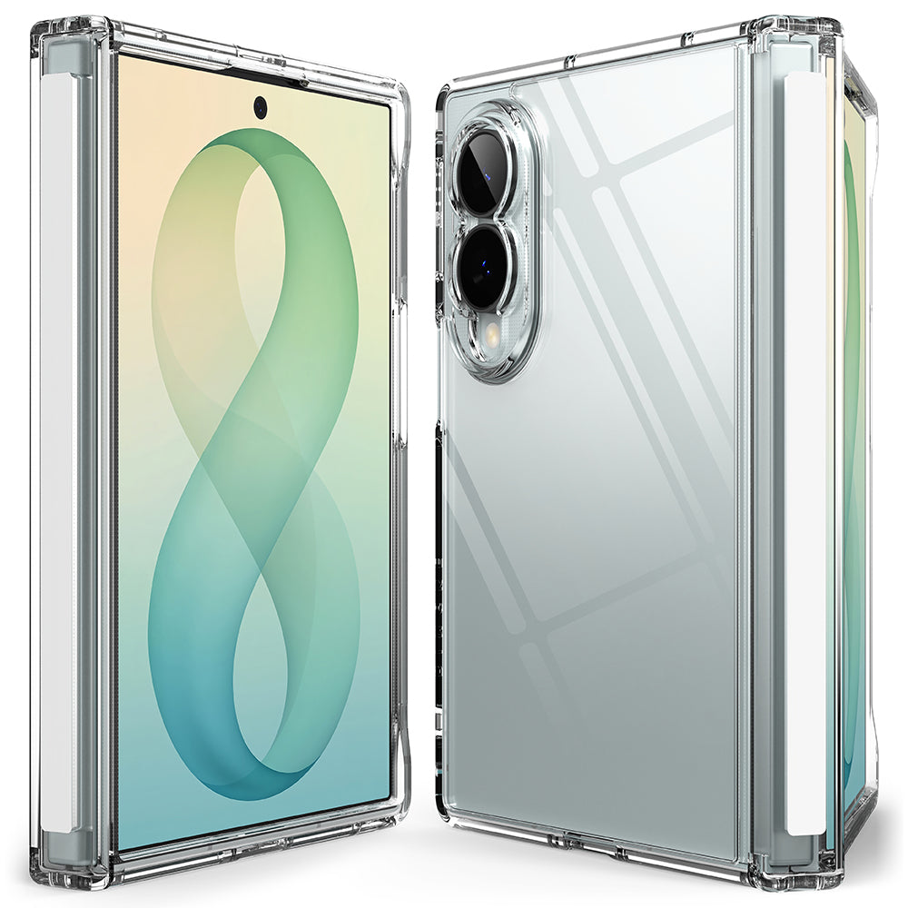 Fodral för Samsung Galaxy Z Fold8 F971, Ringke, Fusion Flap, Transparent