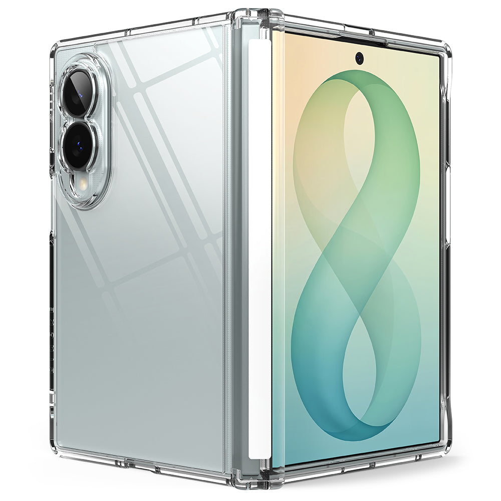 Fodral för Samsung Galaxy Z Fold8 F971, Ringke, Fusion Flap, Transparent
