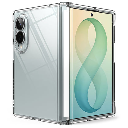 Fodral för Samsung Galaxy Z Fold8 F971, Ringke, Fusion Flap, Transparent