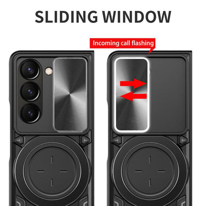 Fodral för Samsung Galaxy Z Fold8 F971, Techsuit, CamGuard Pro, Roséguld