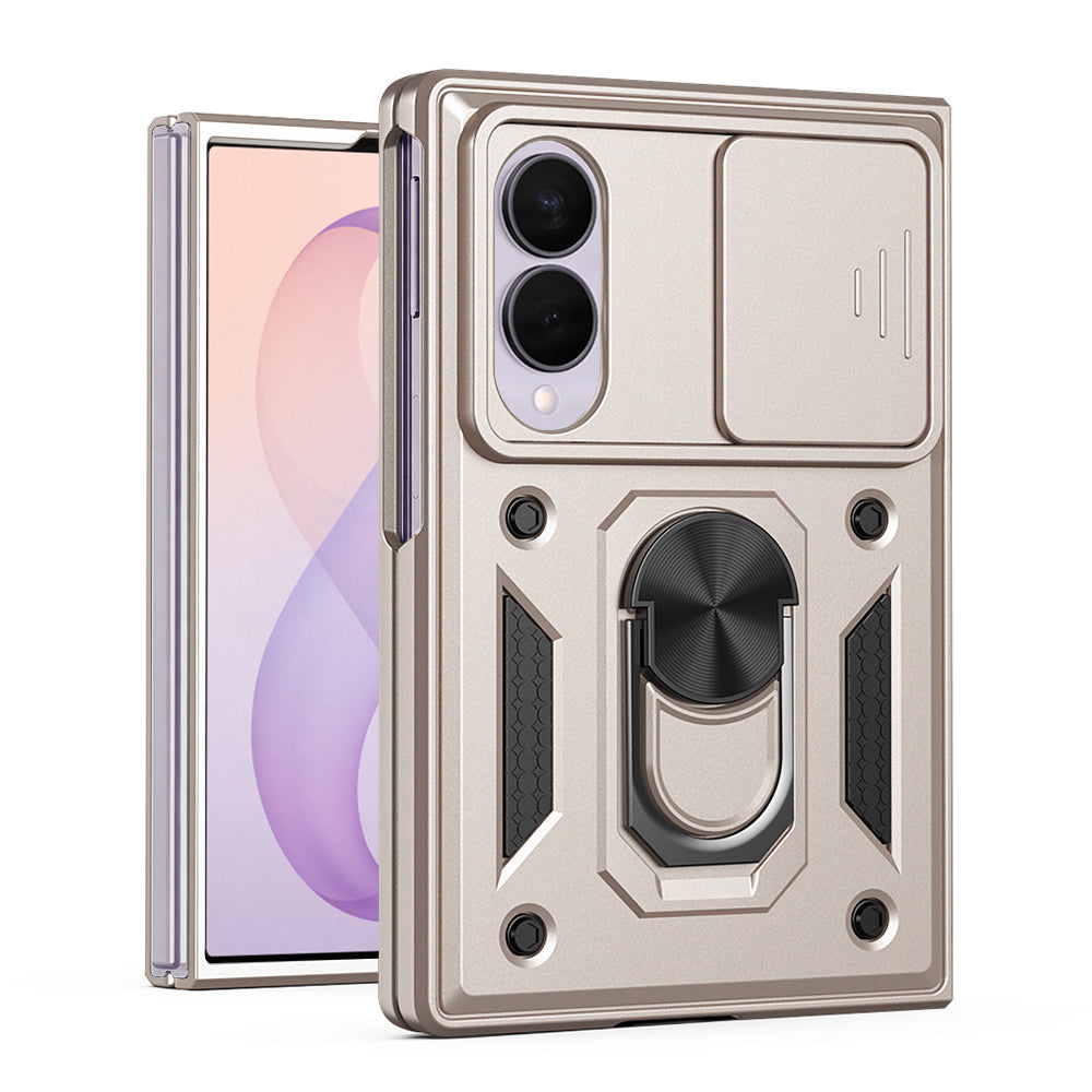 Fodral för Samsung Galaxy Z Fold8 F971, Techsuit, CamShield, Guldig