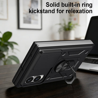 Fodral för Samsung Galaxy Z Fold8 F971, Techsuit, CamShield, Svart