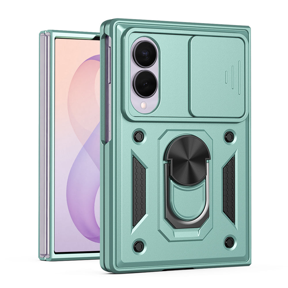 Fodral för Samsung Galaxy Z Fold8 F971, Techsuit, CamShield, Grön