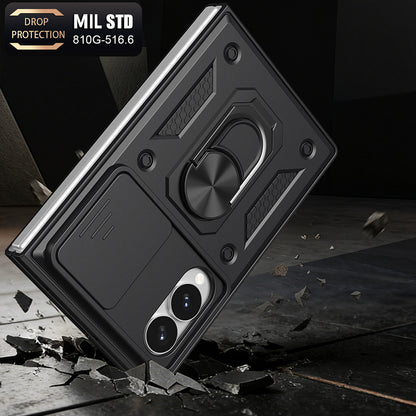 Fodral för Samsung Galaxy Z Fold8 F971, Techsuit, CamShield, Grön