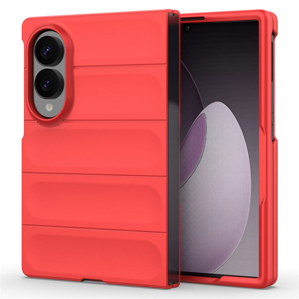 Fodral för Samsung Galaxy Z Fold8 F976, Techsuit, Magic Shield, Röd
